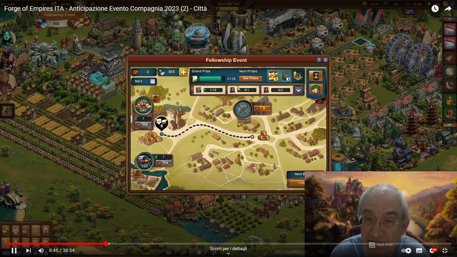 ANTICIPAZIONE DELL’EVENTO COMPAGNIA 2023 DAL SERVER BETA